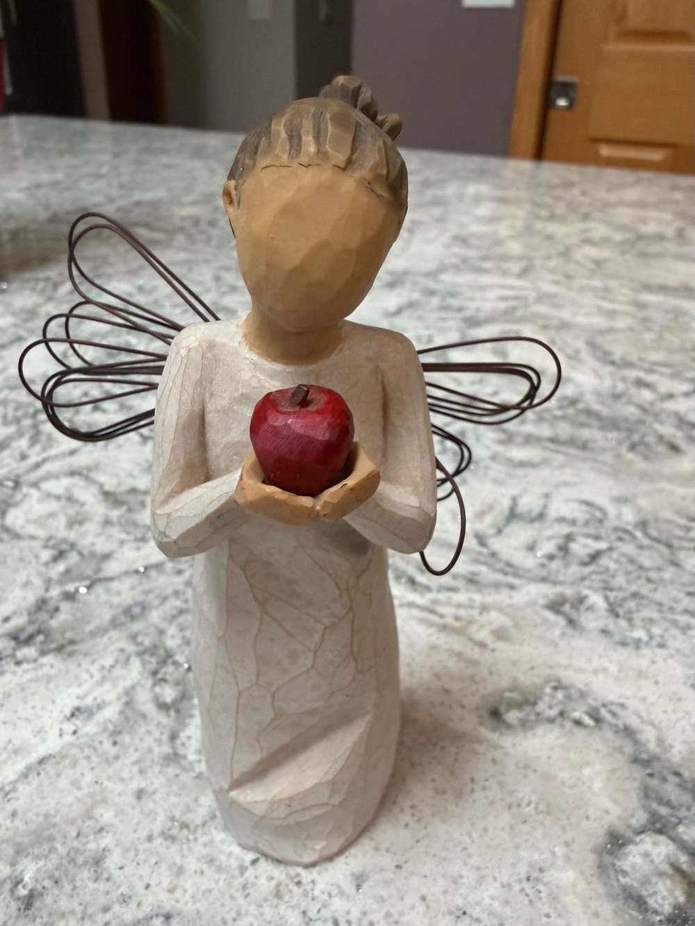 Willow Tree You’re the Best  with Red Apple